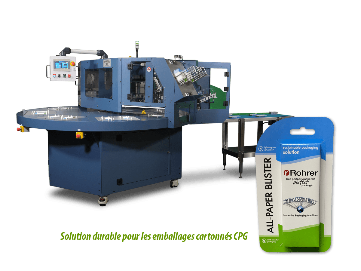 Rotative entièrement automatique Blister Packaging Machines APB