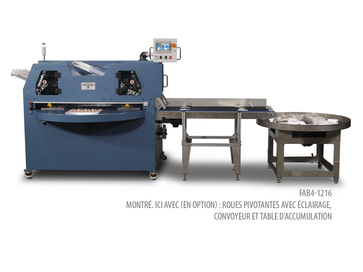 FAB 4 Rotative entièrement automatique Blister Packaging Machines FAB4-1216