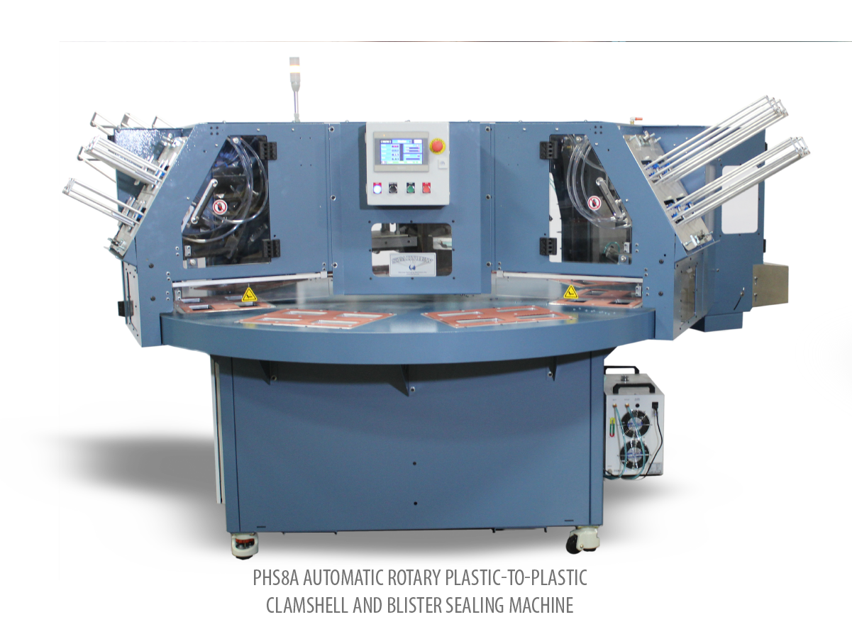 Fully Automatic Rotary Plastic-to-Plastic Clamshell & Blister Packaging Machines