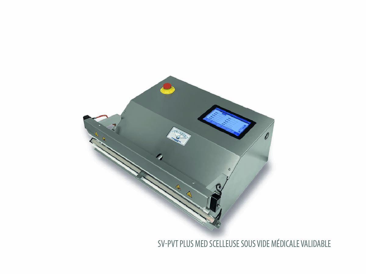 Scelleuse sous vide médicale validable SV-PVT Plus Med