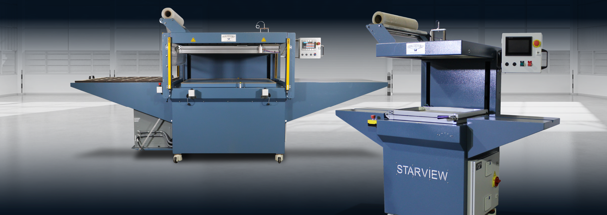 Machines d'emballage sous pellicule
